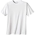 econscious Unisex 100% Cotton Short Sleeve Tee (White, Medium)