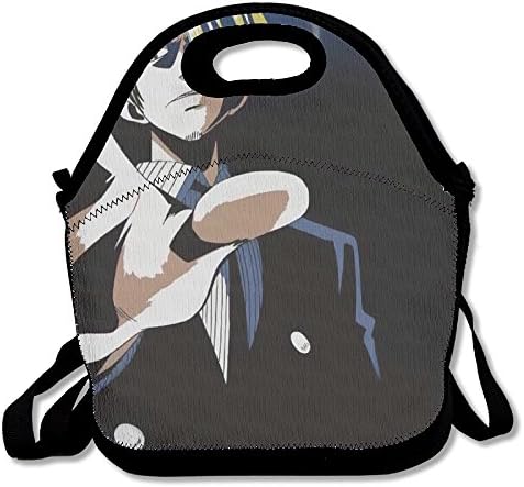 ONE PIECE Sanji Logo Travel Tote Lunch Bag