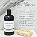 All Natural Peppermint Men’s Body Wash by Creighton Harris - Clean, Moisturizing and Refreshing Liquid Shower Gel for Face Body and Hands - 100% Paraben and Sulfate Free