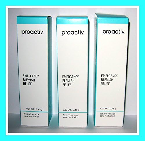 3 pc SET Proactive Emergency Blemish Relief - 0.33 oz / 9.45g ( EA ) - EXP 2019