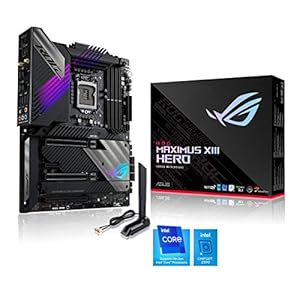 ASUS ROG Maximus XIII Hero Gaming moederbord socket Intel LGA 1200 (Intel Z590, ATX, 4x M.2, USB 3.2 Gen 2×2, PCIe 4.0…