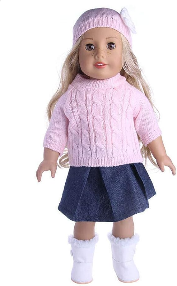 Amazon Co Jp 18インチ人形用服 アクセサリー カラフルでカジュアルな衣装 アメリカンガール ドール 服 ファッション小物