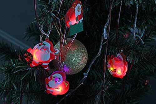 San Tokra 12 Pcs Light Up Christmas Necklace Lights, Holiday