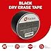 XFasten Black Chalkboard Tape Removable, 2-Inch x 30-Foot, Black, Smudge Resistant Sticky Chalkboard Label Duct Tape
