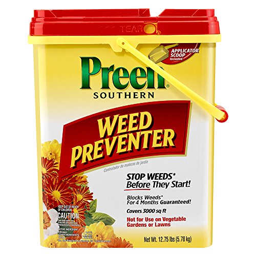 Preen Southern Weed Preventer, 12.75 lb pail, Covers 3,000 Sq. Ft. Preen Southern Weed Preventer, 12.75 lb pail, Covers 3,000 Sq. Ft.