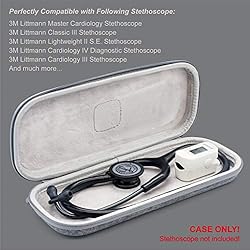 PROHAPI Hard Stethoscope Case, Lightweight Thin