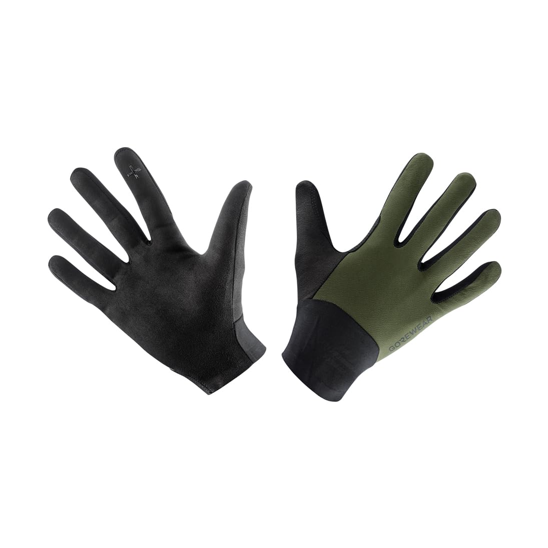 GORE WEAR Zone Gloves, Utility Green, 8