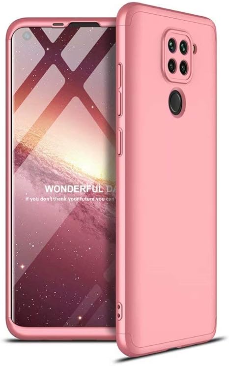 Ttimao Compatible con Funda Xiaomi Redmi Note 9/Redmi 10X 4G PC Hard Case [Protector de Pantalla] Anti-Shock Ultrafino 360 ° Caja Protección 3 en 1 Cubierta Protectora (Oro Rosa): Amazon.es: Electrónica