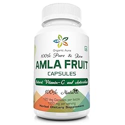 AMLA Capsules. 1000mg per Serving, 120 Veg