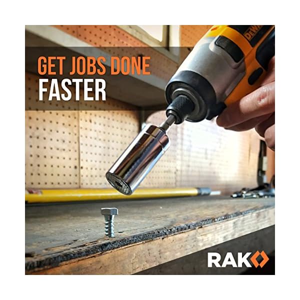 RAK Universal Socket Tool Super Socket Unscrew Any Bolt Gifts for