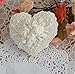 Great Mold Beautiful Flower Delicate Floral Heart Silicone Soap Molds for Soap Making, 3D DIY Handmade Chocolate Candy Cake Mold
