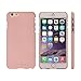 iPhone 6S Case, Aceabove [[Super Slim][Pink] Protective Leather Cover Case [Low Profile][Minimalistic][Slim Fit] for Apple iPhone 6 and iPhone 6S 4.7