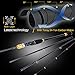 Sougayilang Spin-Casting Fishing rods,Ultra Light,24-Ton Carbon Fiber,Portable Travel Fishing Poles for Freshwater Saltwater.6.9FT Gold CATING