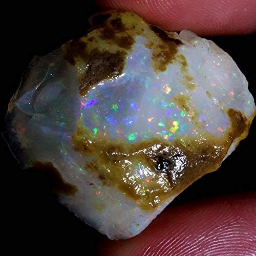 gemsshopping 50.70CTS 100% NATURAL ETHIOPIAN WELO OPAL FACET ROUGH SPECIMEN CABOCHON GEMSTONE