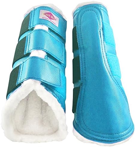 Pelham Ascot Apollo Sports Medicine Boots (Turquoise, Large)