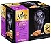 SHEBA PREMIUM PATE in Natural Juices Variety Pack-12 ct. (Beef, Chicken, Salmon) Wet Food for Cats