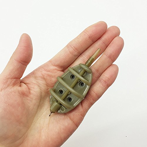 RG Karpfenangeln Inline Methode, Futternäpfen Führt mit Einfach Release Form Grob Carp Baits Kunstköder Zubehör Geht – Bild 8