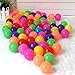 Accguan 100pcs Colorful Ball Fun Ball Soft Plastic Ocean Ball Baby Kid Toy Swim Pit Toy