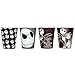 Silver Buffalo Disney Nightmare Before Christmas Colored Mini Glass Set, 4-Pack,Black