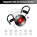 Amicool Wireless headset Sports Stereo Earbuds with Mic Noise Cancelling,IPX7 Waterproof, HD Stereo Sweatproof Earphones, for Running Workout