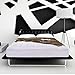 Fitted Quilted Mattress Pad Cover ( 8-21 Inch Deep Pocket ) - Luxurious 300TC 100% Cotton Top - Storm Goose Down Alternative Filled - Full Mattress Topper