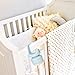 La Luna Smart Interactive Baby Soother, Shushing Sound and Custom Recording/Auto Activation with Cry Sensor, Auto Volume Increaser, Blue