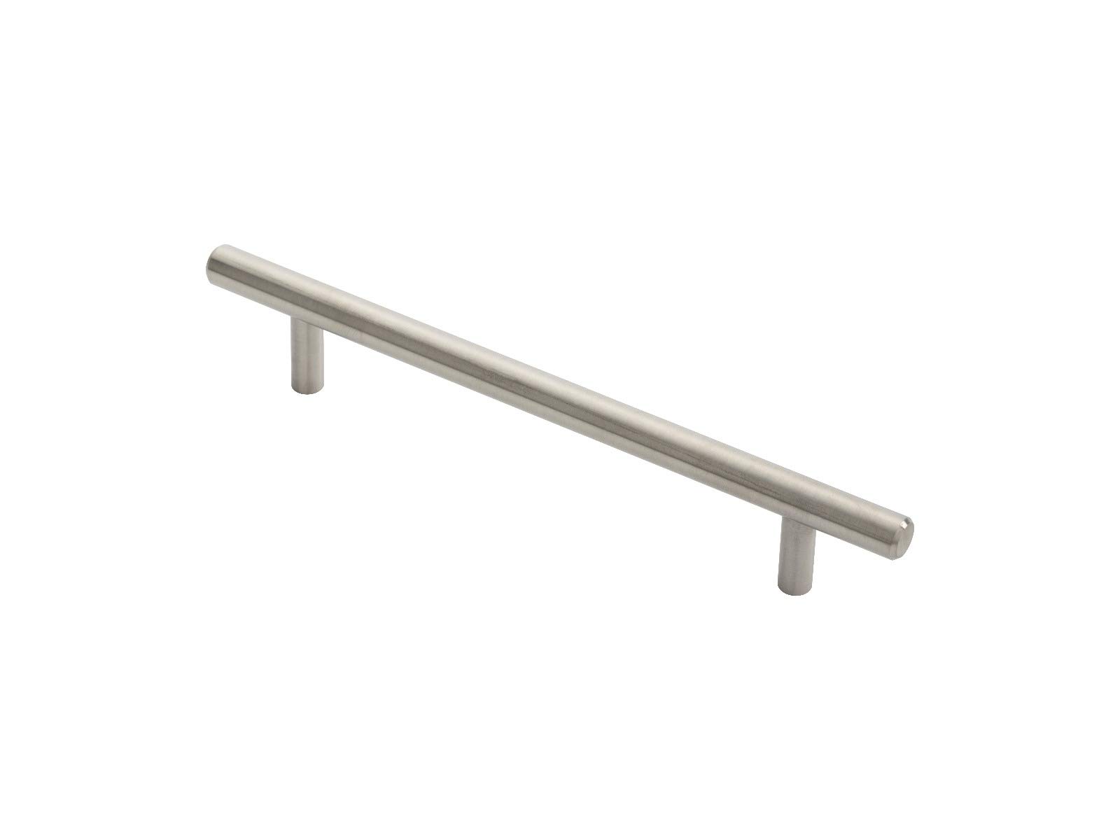 Carlisle Brass FTD410BSS FTD 10MM T-BAR Handle 128MM C/C, Polished Stainless Steel, 128 mm