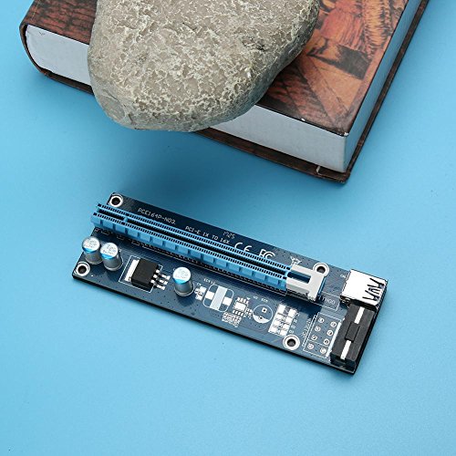 0.6m USB 3.0 PCI-E 1x to16x Extender Riser Card Adapter with SATA Power Cable - Thumbnail 3