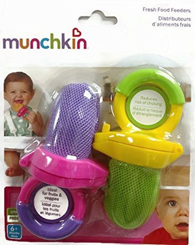 Buy Munchkin 2 Pack Fresh Food Feeder Orange Green Online At Low