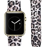 Allbingo Cute Bands Compatible with Apple Watch,Women Men Floral Replacement Strap Wristband for Apple Watch 38mm/40mm/42mm/44mm Iwatch Series 4 Series 3 Series 2 Series 1