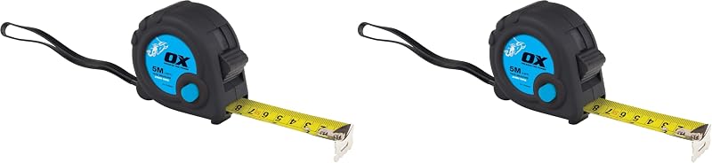 OX Tools OX Trade 5m Tape Measure Pack of 2
