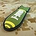 F-Bomb PVC Patch [Multicolor] Compatible with Velcro Funny Patches for Backpacks PVC Patches for Vests Morale Patches for Hats Tactical Airsoft Patches Plate Carrier Patches Hat Patches for Caps