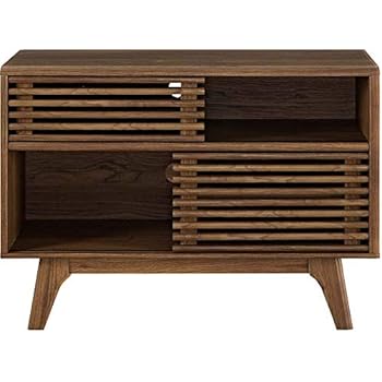 Amazon Com Modway Render Mid Century Modern Two Tier Display