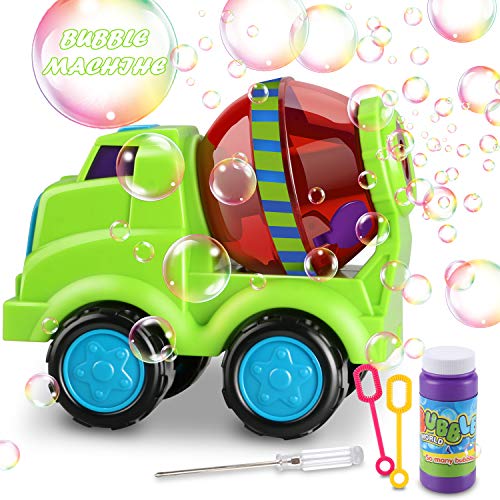 Bubble Machine, Tencoz Bubble Maker Blower with Bubble Solution Automatic Bubble Blowing Toys for Kids Parties Bath Wedding Indoor Outdoor Activities(Car) - Thumbnail 6
