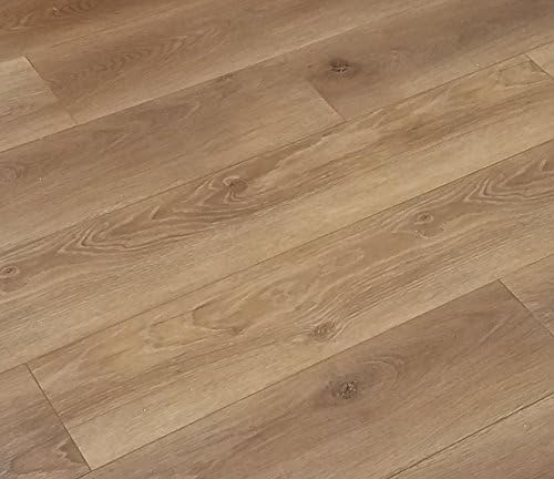 Turtle Bay Floors Waterproof Click 5.5mm WPC Flooring - Classic Honey Floating Floor - Fremont (500 Square Feet)