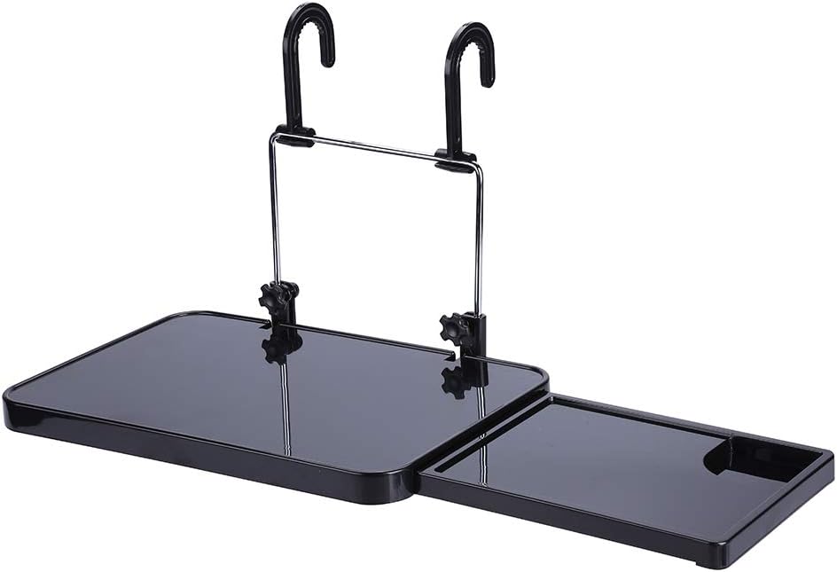 Lost ocean NEW Multi-functional Car Vehicle Seat Portable Foldable Car Seat Back Pc Mount Tray Black Table Laptop Notebook Desk Table Car Dining Food Drink Desk Cup Holder