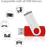 ENUODA 16GB USB 2.0 Memory Stick 10 Pack Swivel Multi-Color Set view 4