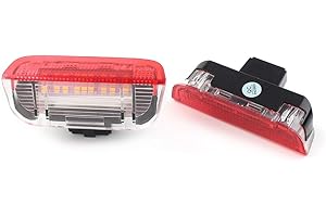 Cnfang4 White Led Door Courtesy Lights Led Courtesy Door Panel Lights High Power 6000K CAN-bus Controller Replacement Led For