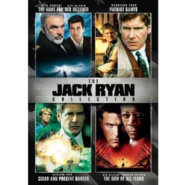 Amazon Com The Jack Ryan Collection Harrison Ford Ben Affleck Willem Dafoe Anne Archer Alec Baldwin Morgan Freeman James Cromwell Patrick Bergin Liev Schreiber Sean Bean Henry Czerny Bridget Moynahan Alan Bates