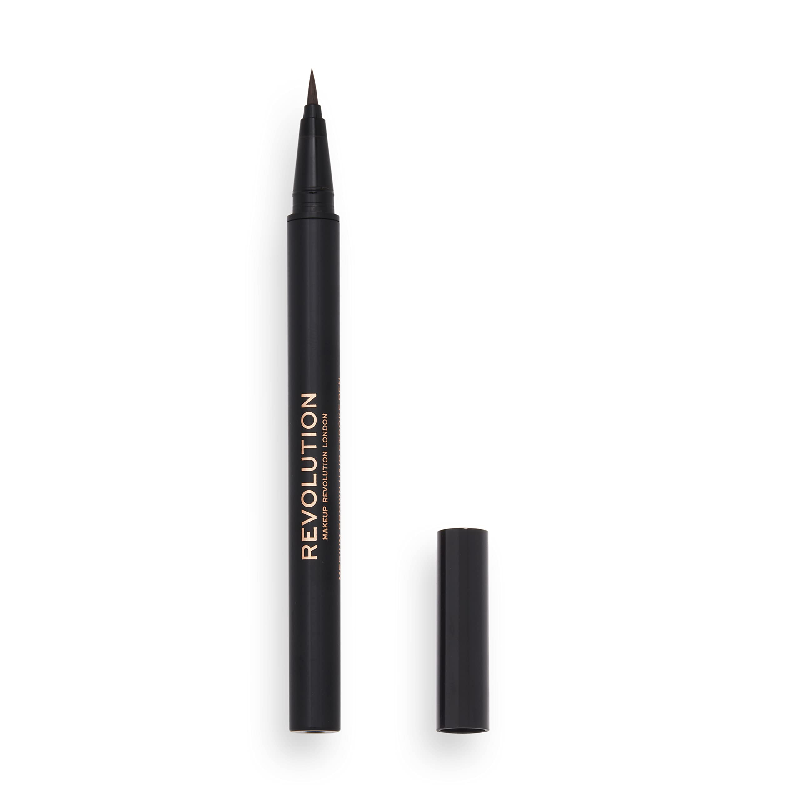 Revolution Beauty London, Hair Stroke, Brow Pen, Medium Brown, 0.5ml