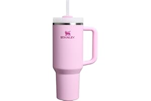 Stanley Quencher – Gobelet H2.0 avec poignée et paille, couvercle Flowstate à 3 positions, compatible avec le voyage – Gobele