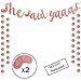She Said Yaaas Bachelorette Party Banner -Rose Gold Engagement Party Decoration And Bridal Shower Sign