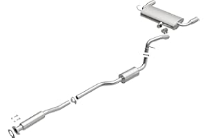 BRExhaust Replacement Exhaust System Kit 106-0504: Compatible with 2013-2019 Ford Escape 1.5L/1.6L/2.0L/2.5L