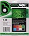 Brightz CosmicBrightz LED Bike Frame Rope Light, Green - 6.5-Foot String Rope - Battery-Powered with On/Off Switch - Ultra Bright Color Keeps Your Ride Fun and Safe for Kids, Teens, & Adults