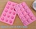 3 Pcs Pink Big Shape Silicone Mold for Birthday Single Party Hilarious Funny Baking Pan Handmade DIY Mousse Chocolate Fondant Soap Cake Ice Cube Mould Tool Novelty Cake Pans