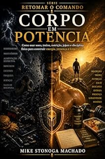 Livro Corpo em Potência: Como usar sono, treino, nutrição, jejum e disciplina física para construir energia, presença e longevidade (Retomar o Comando Livro 6)
