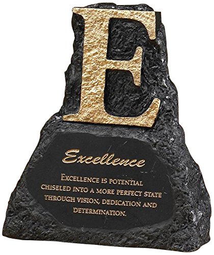 Successories 756021 Excellence Power Rock Paperweight