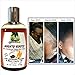 Fountain Mighty Roots Organic Edge Growth Treatment with Jamaican Black Castor Pimento Oil and Satin Cap For 3 Times The Growth 4 Ounces