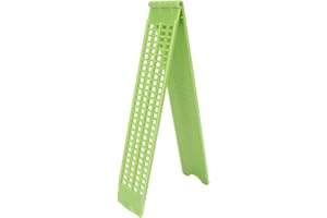 4 Lines 28 Cells Braille Label Maker,Portable Plastic Braille Fingerboard Braille Writing Slate with Stylus Learning Tool Acc