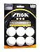 STIGA 3-Star Table Tennis Balls, (6-Pack)